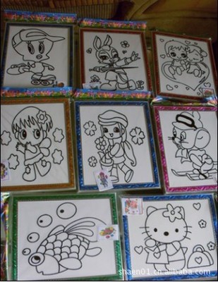 杭州莎恩文化用品 專業(yè)金粉畫批發(fā)，品質(zhì)與價(jià)格的雙重優(yōu)選